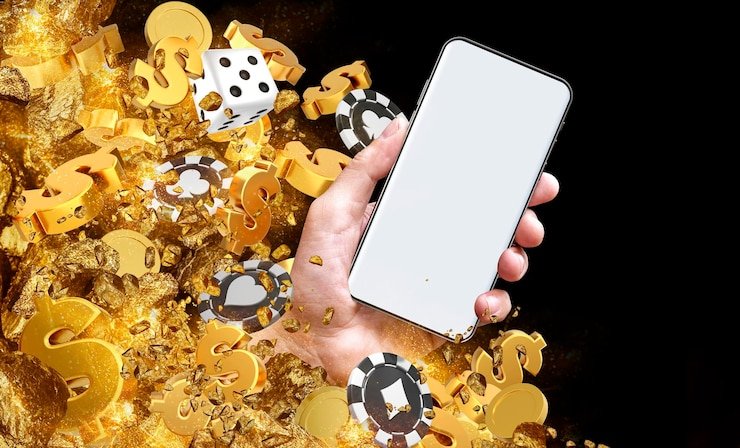 Pengguna mobile membaca informasi deposit